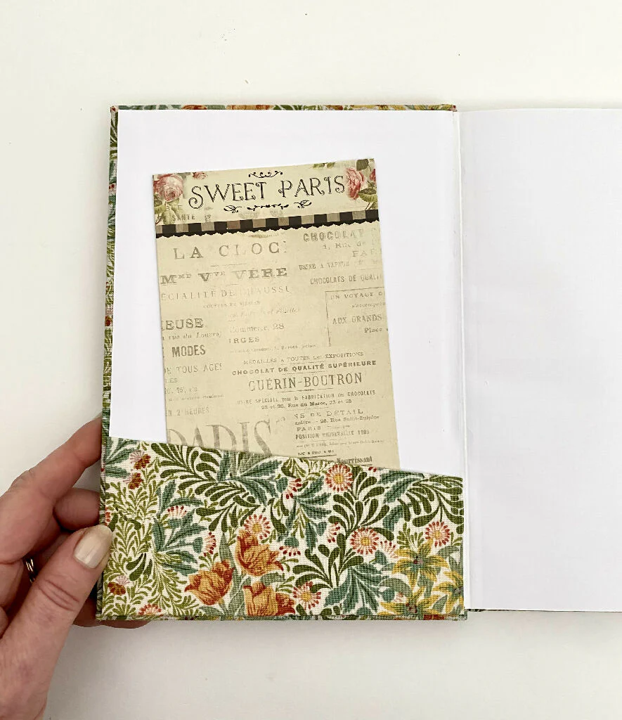 Bower Fabric Journal | Emery Walker A5 Hardback Notebook - Image 6