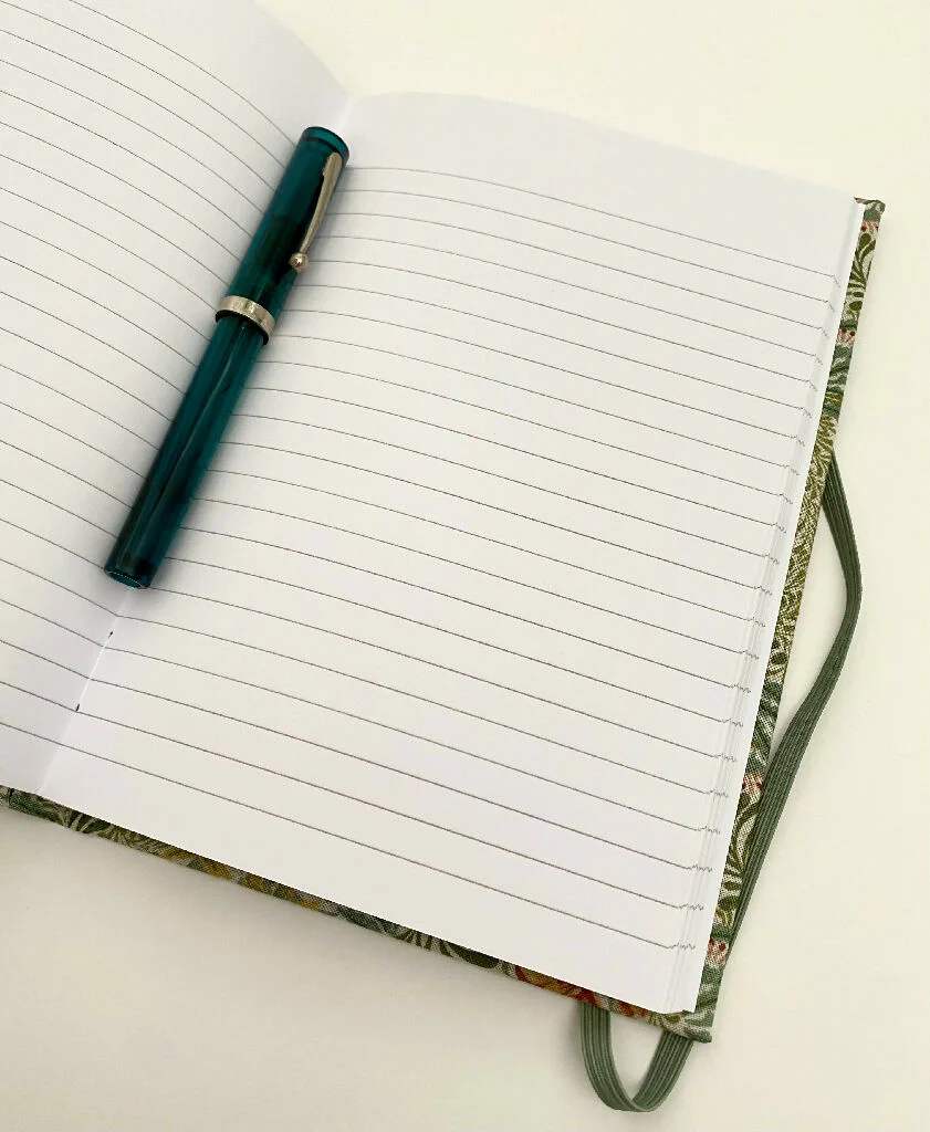 Bower Fabric Journal | Emery Walker A5 Hardback Notebook - Image 7