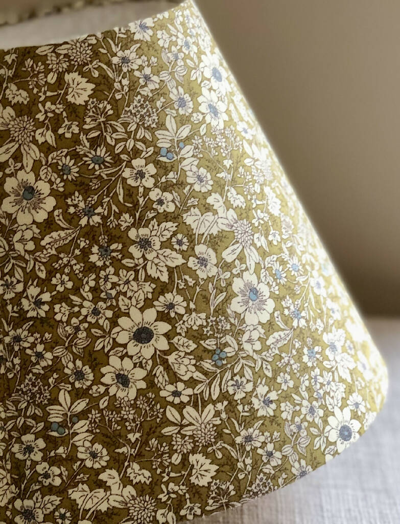 'Autumn Flowers' Lampshade in Green - Image 2