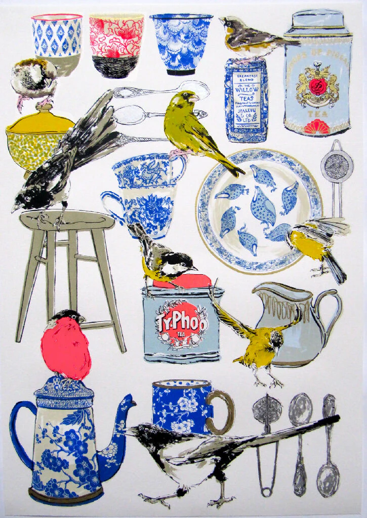 Breakfast Tea Serenade Limited Edition Screenprint - Image 2
