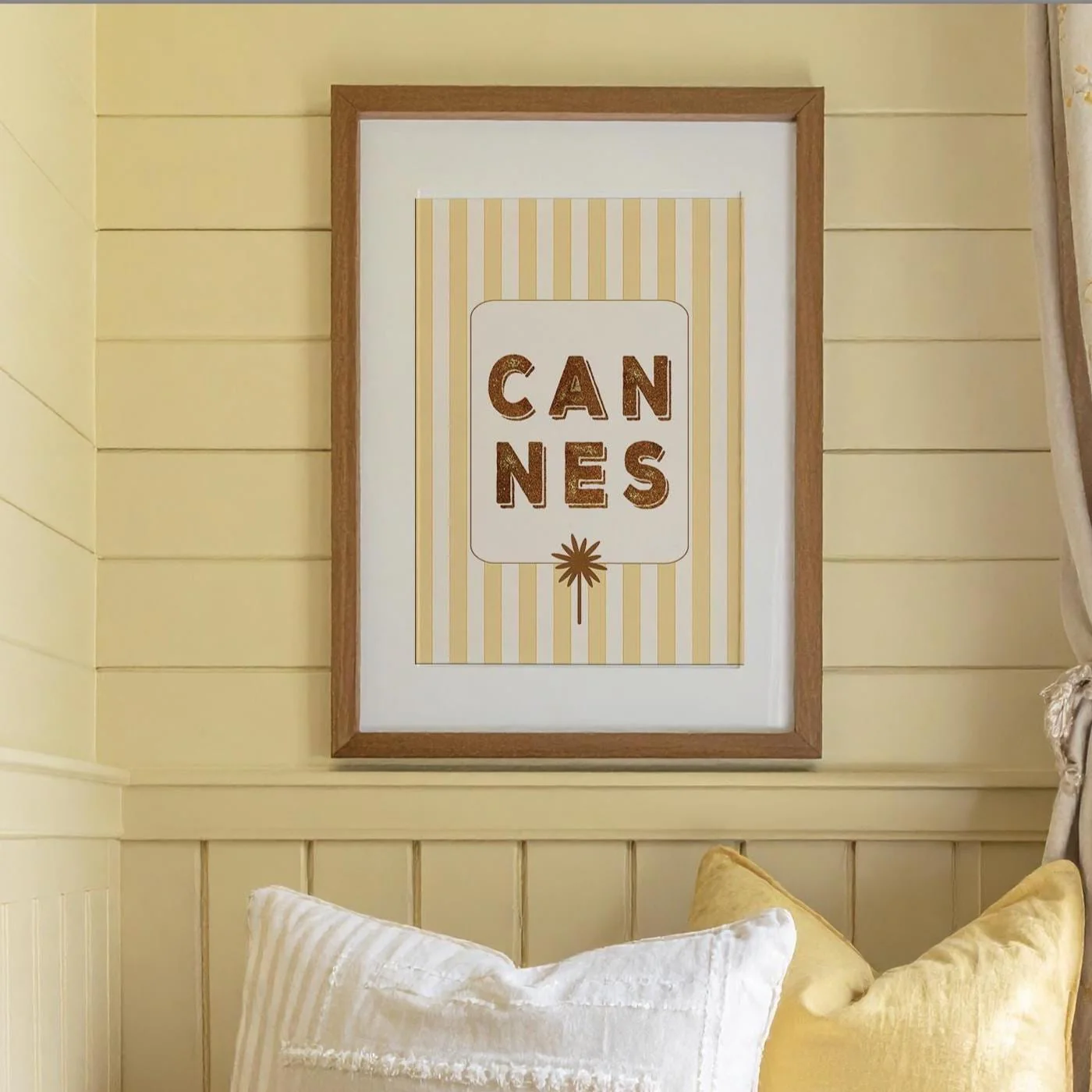 Cannes Travel Poster French Riviera Destination Wall Art - Image 3