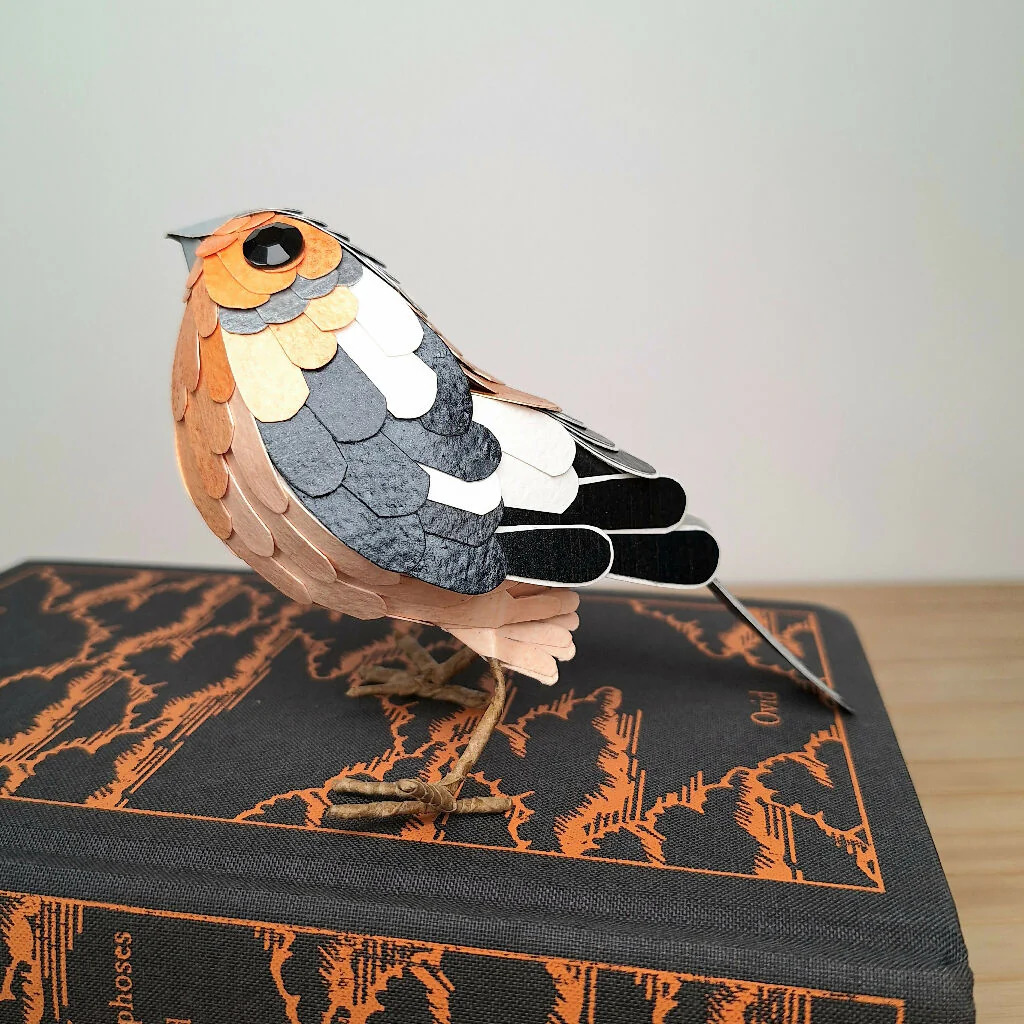 Chaffinch made-to-order bird sculpture - Image 2