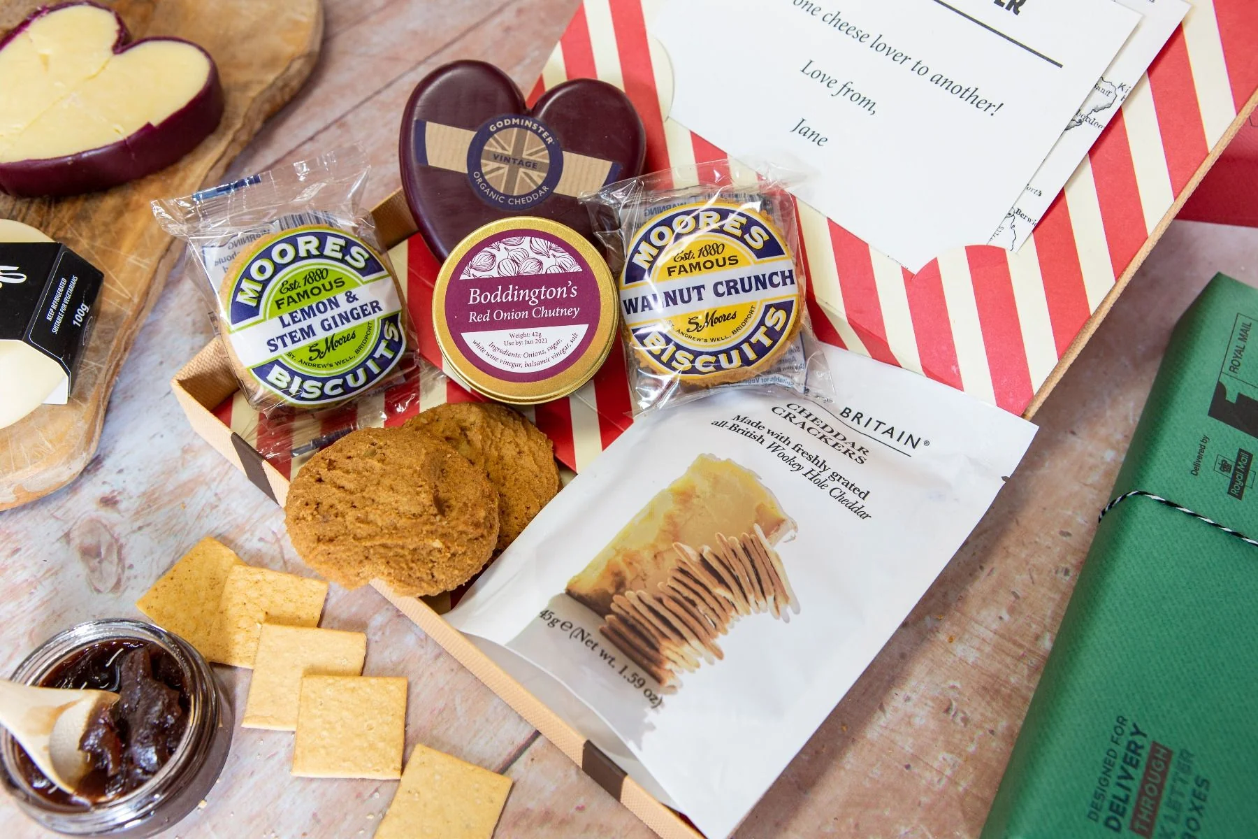 Cheese and Biscuits by Post Letter Box Hamper - Image 4