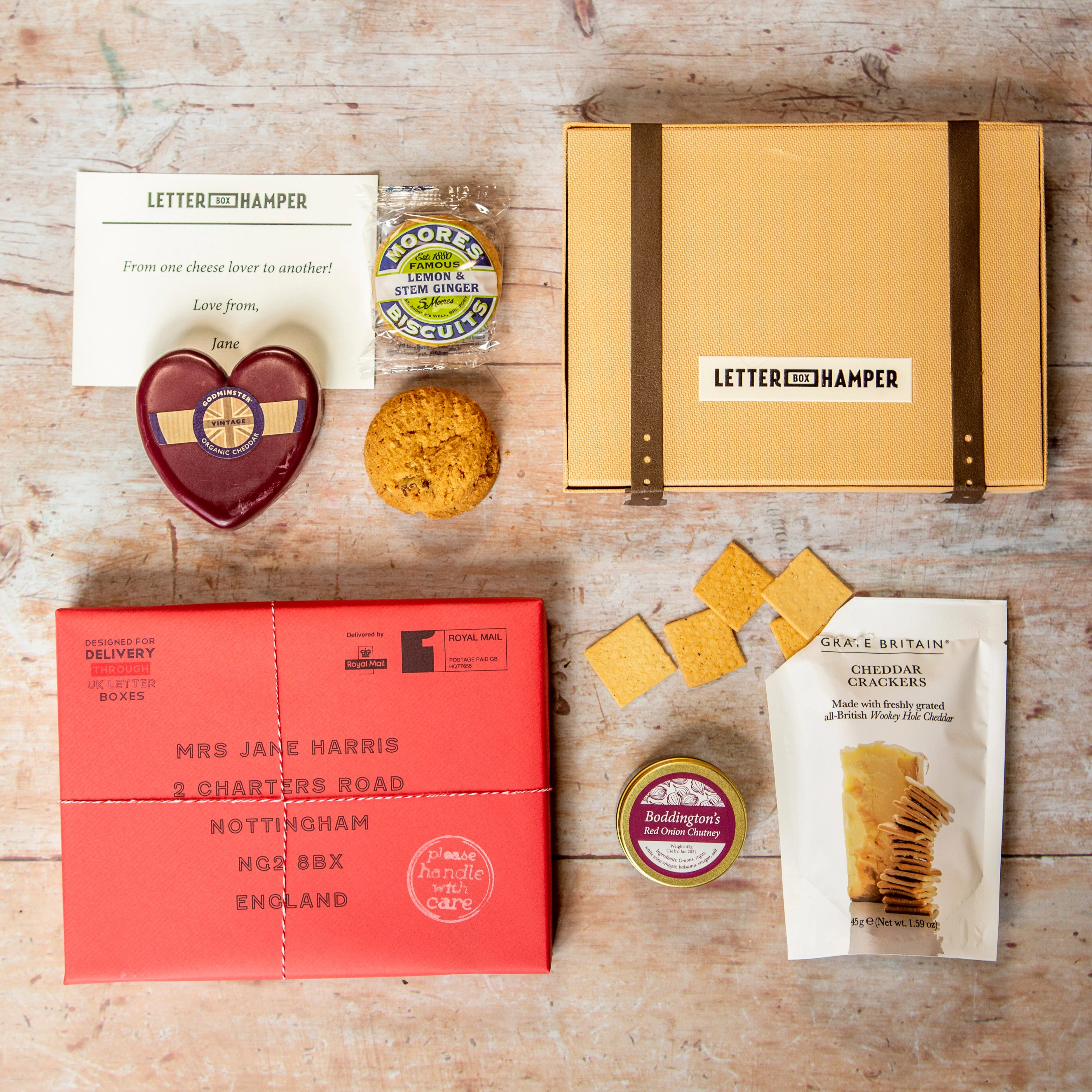 Cheese and Biscuits by Post Letter Box Hamper - Image 5