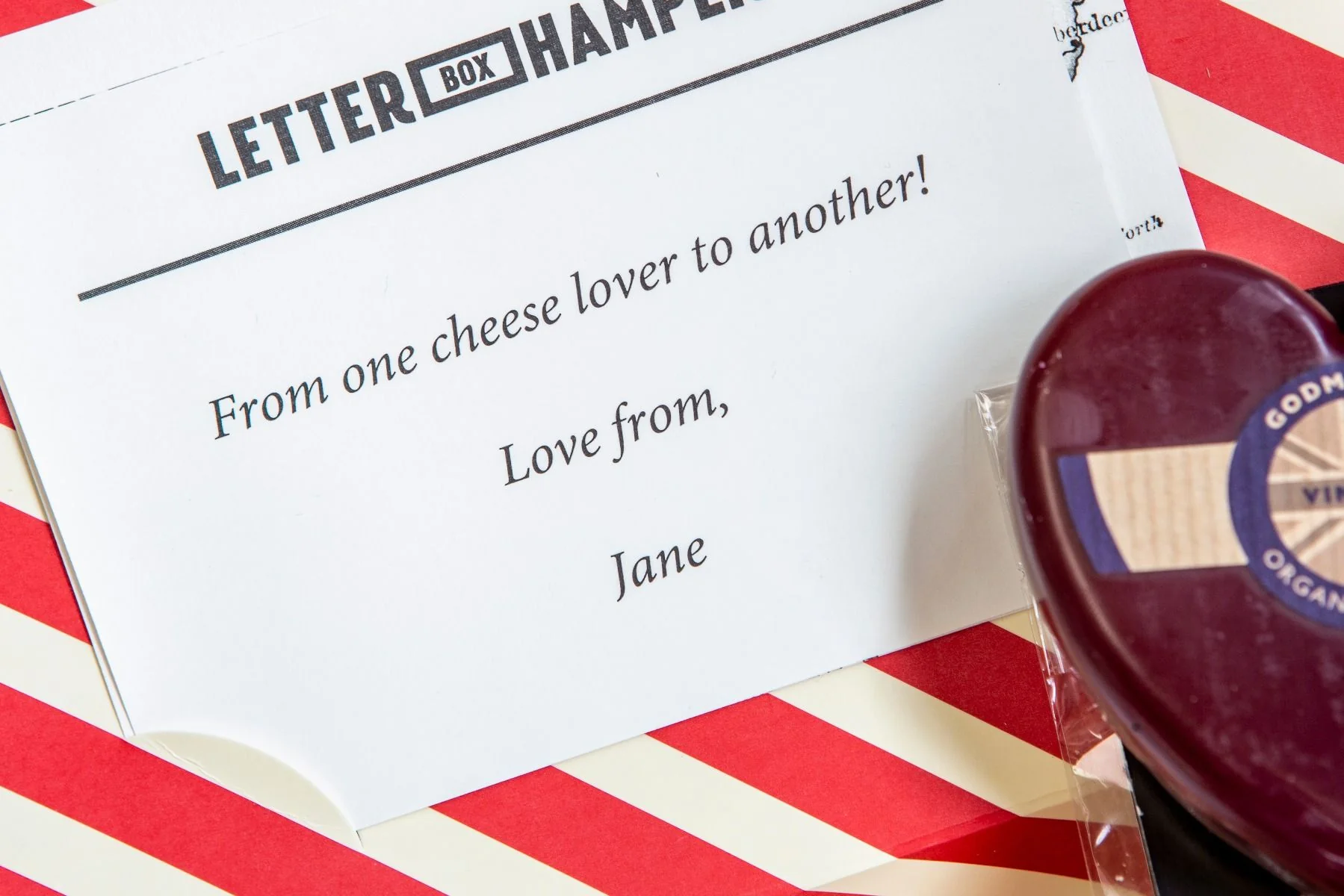 Cheese and Biscuits by Post Letter Box Hamper - Image 6