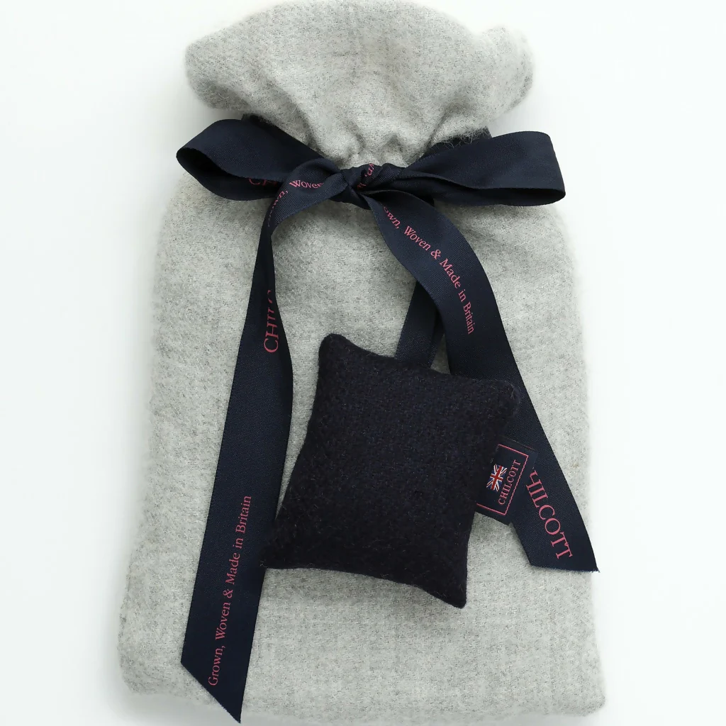 Chilcott Alpaca Hot Water Bottle - Light Grey