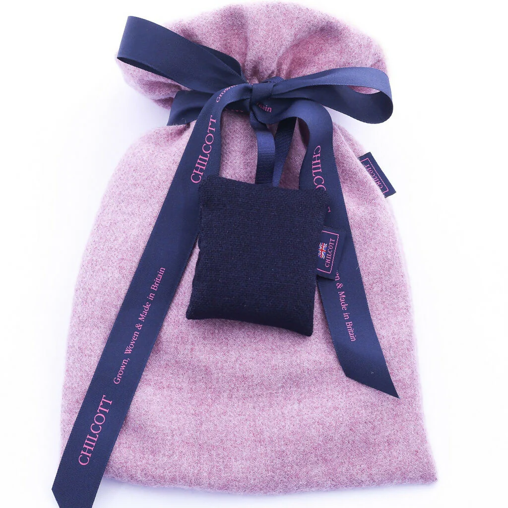 Chilcott Alpaca Hot Water Bottle - Light Pink - Image 2