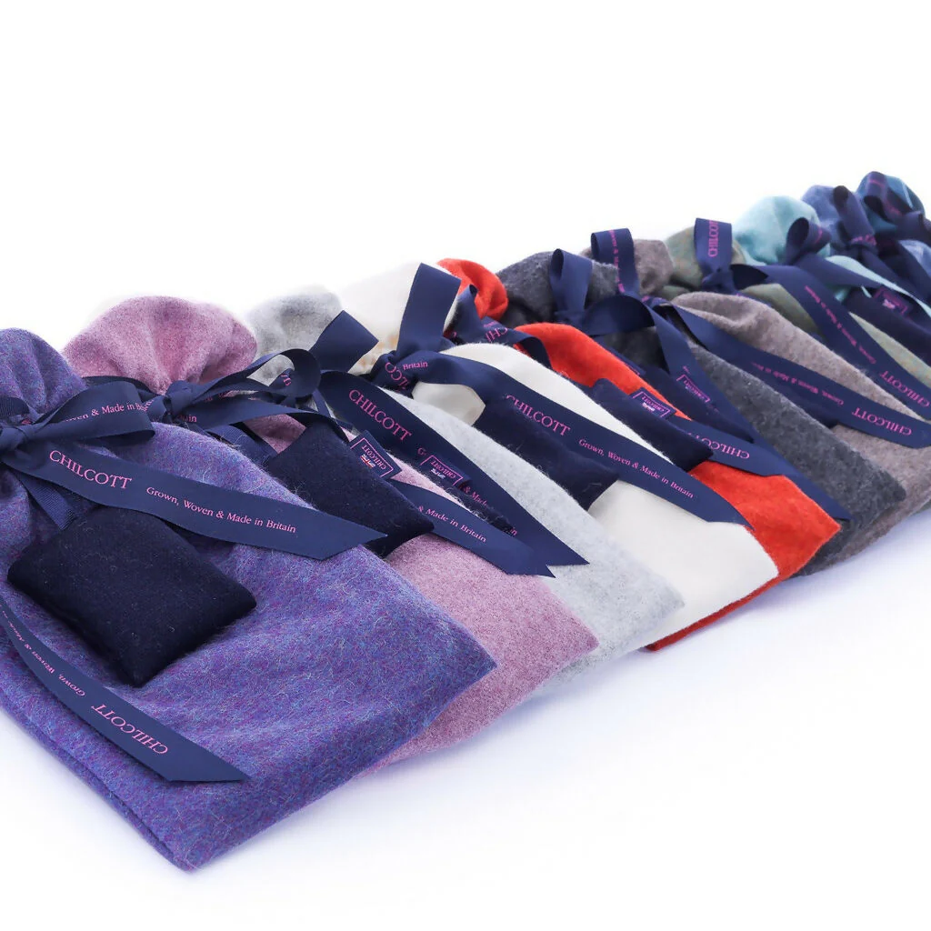 Chilcott Alpaca Hot Water Bottle - Ocean - Image 2