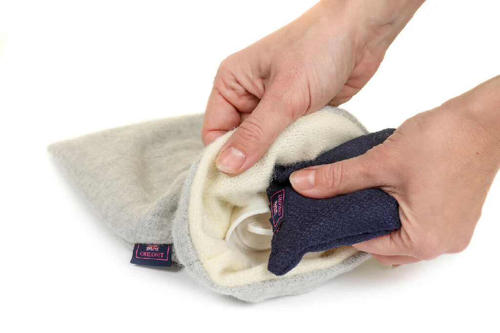 Chilcott Alpaca Hot Water Bottle - Ocean - Image 3