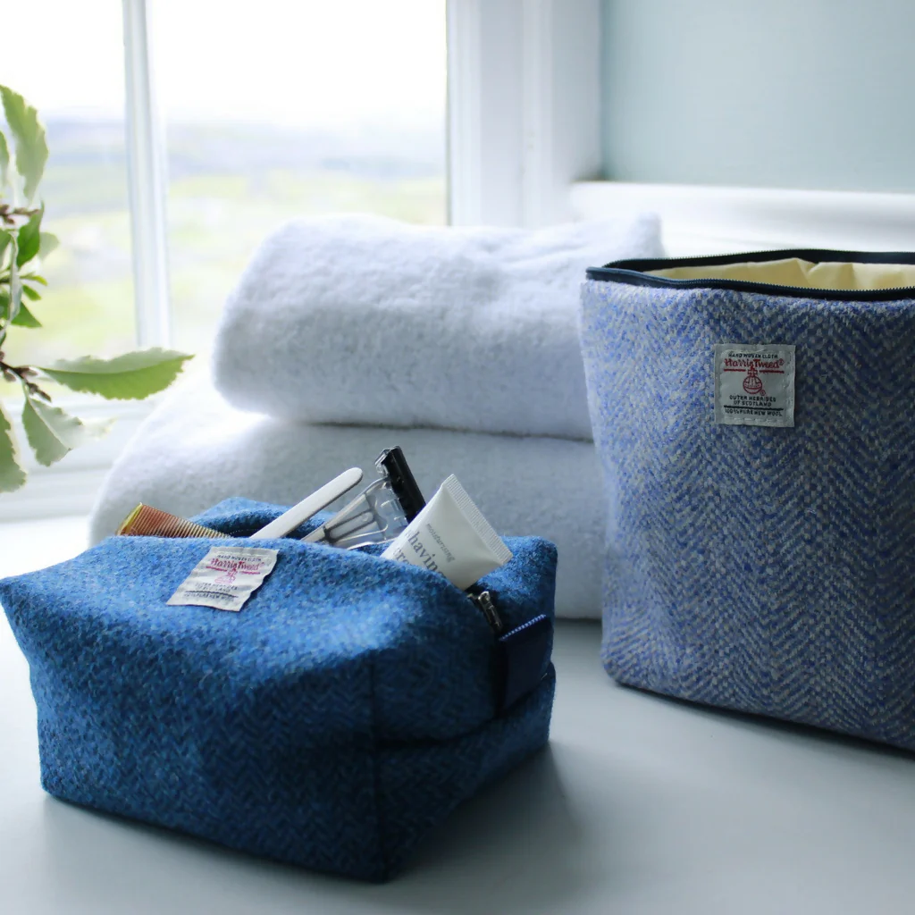 Chilcott Harris Tweed® Kit Bag - Indigo