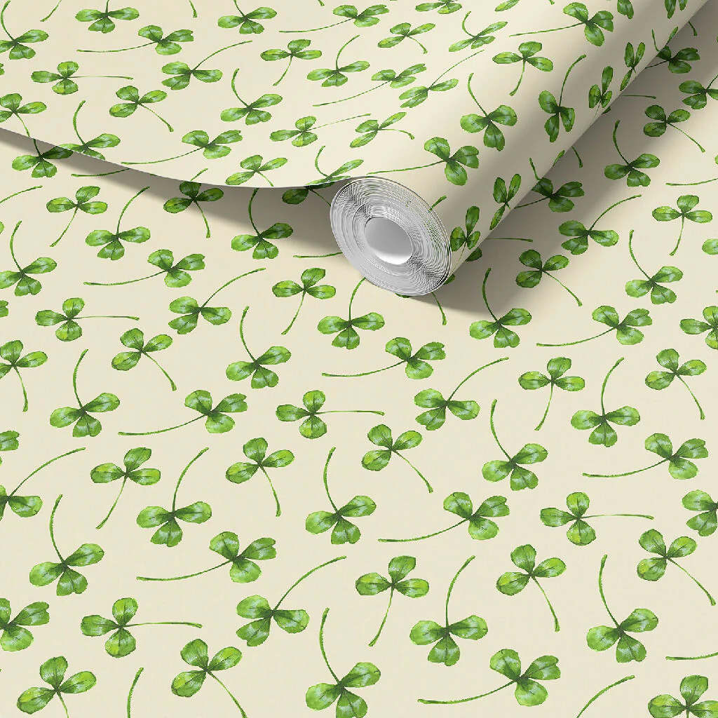 Clover Sustainable Wallpaper: Six Colours