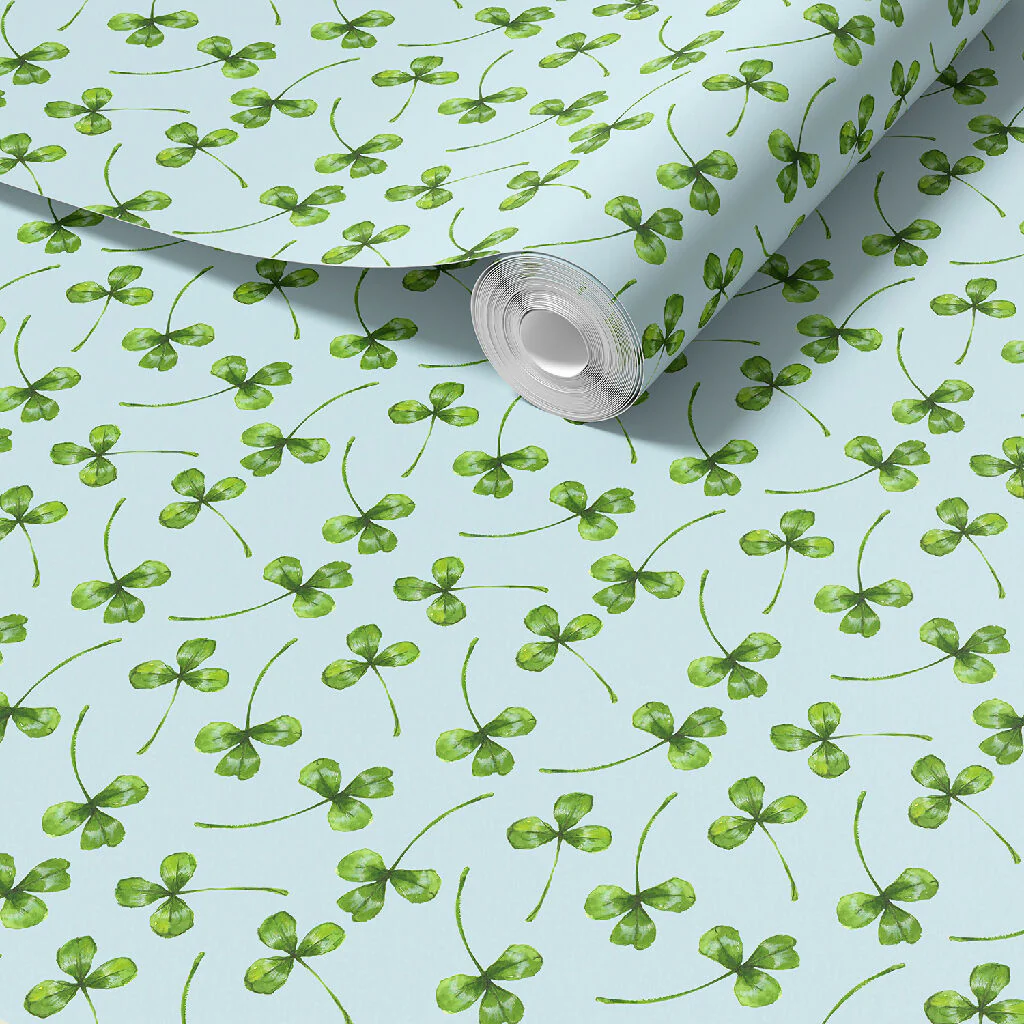 Clover Sustainable Wallpaper: Six Colours - Image 3
