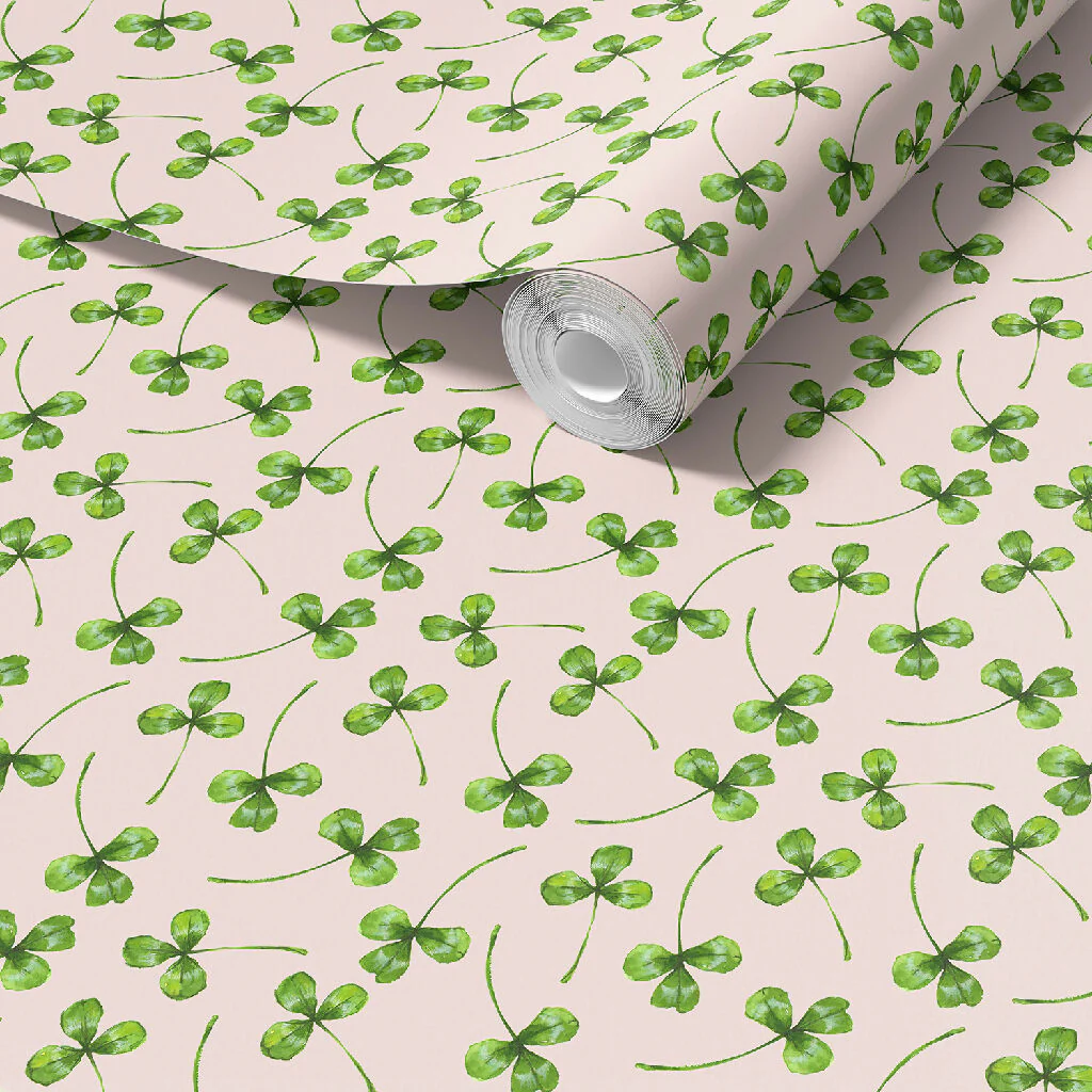 Clover Sustainable Wallpaper: Six Colours - Image 4