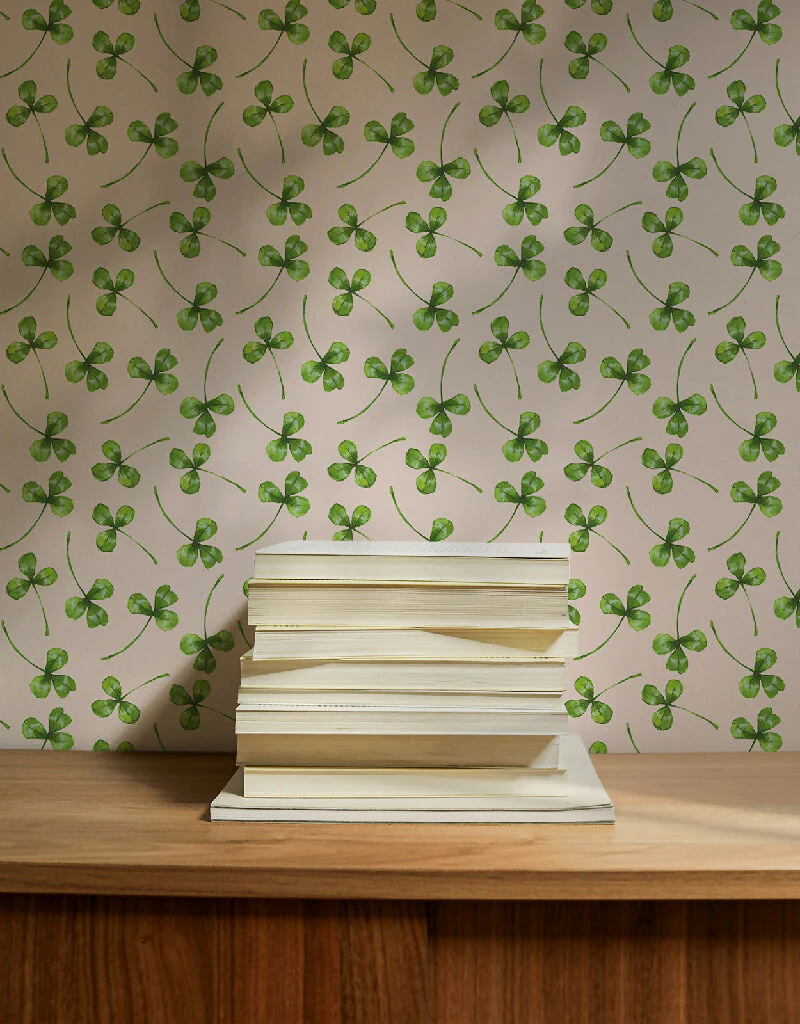 Clover Sustainable Wallpaper: Six Colours - Image 5