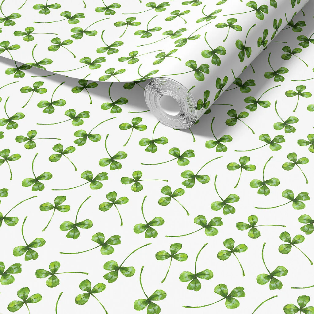 Clover Sustainable Wallpaper: Six Colours - Image 6