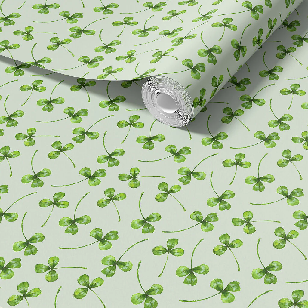 Clover Sustainable Wallpaper: Six Colours - Image 7