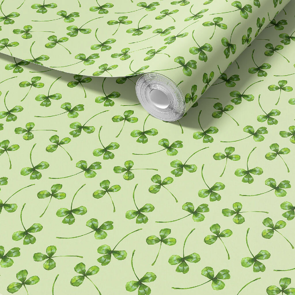 Clover Sustainable Wallpaper: Six Colours - Image 9