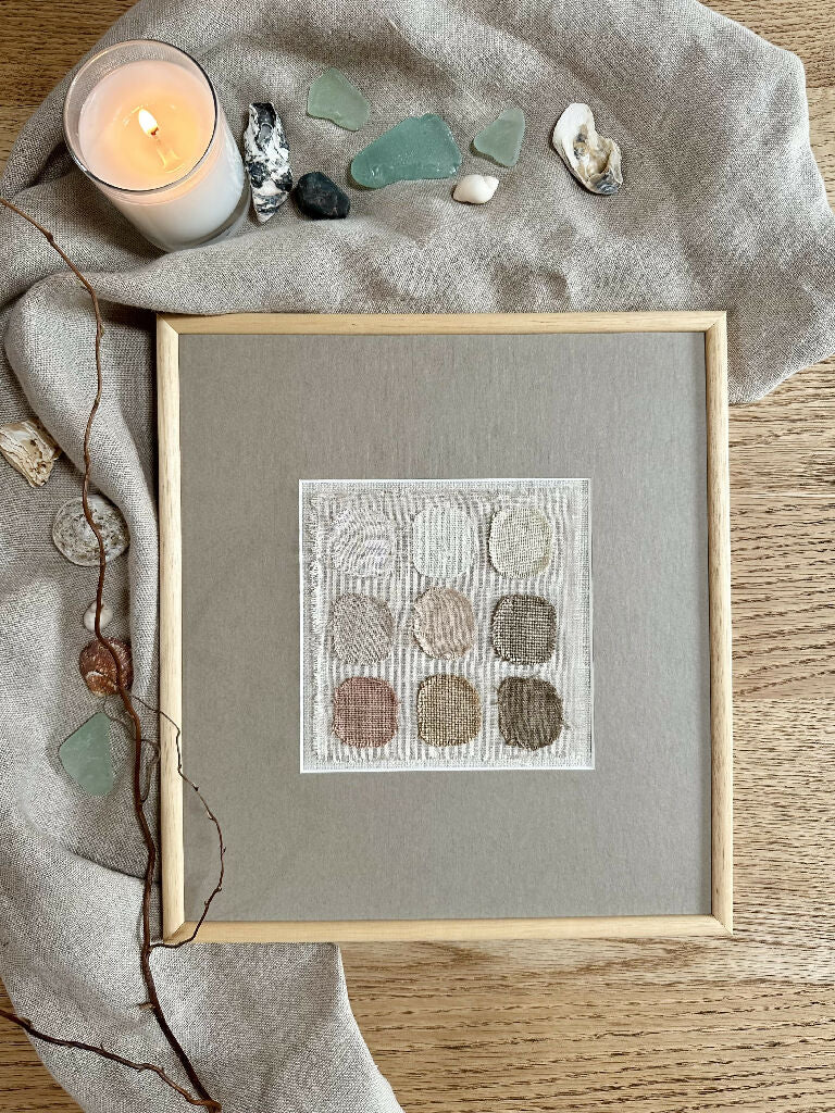 Coast Palette II - Small Study Framed