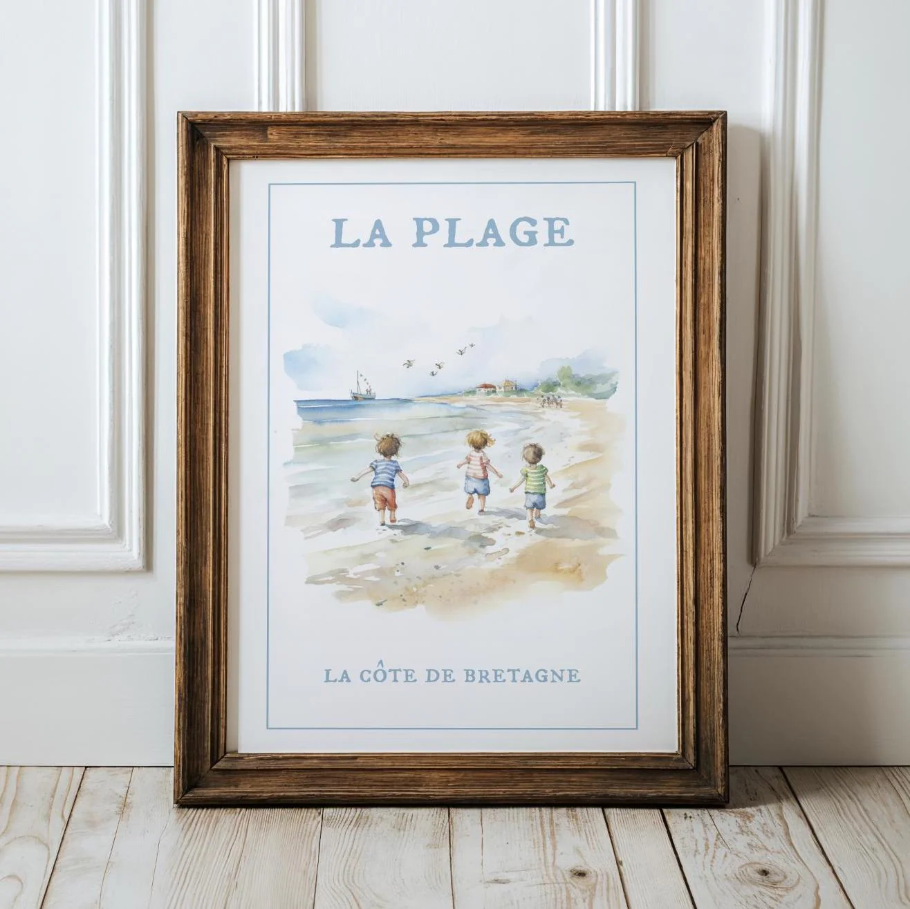 Coastal Art Print Beach Print - Image 4