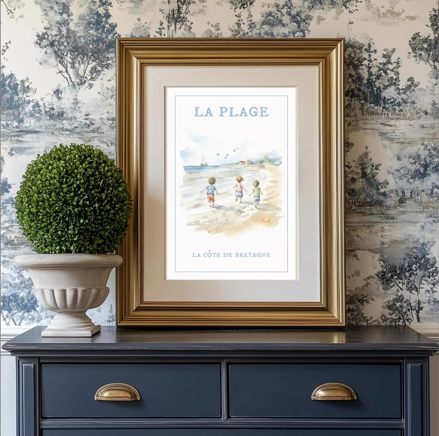 Coastal Art Print Beach Print - Image 5