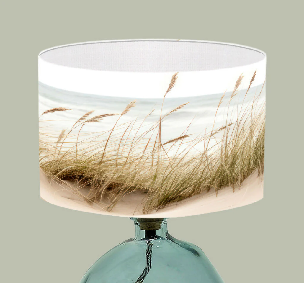 Coastal Beach Sand Dunes Lampshade - Image 2