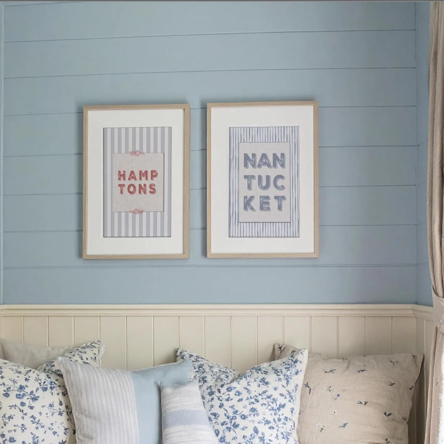 Coastal Wall Art Set of 3 Prints Whimsical Beach House Artwork - Image 5