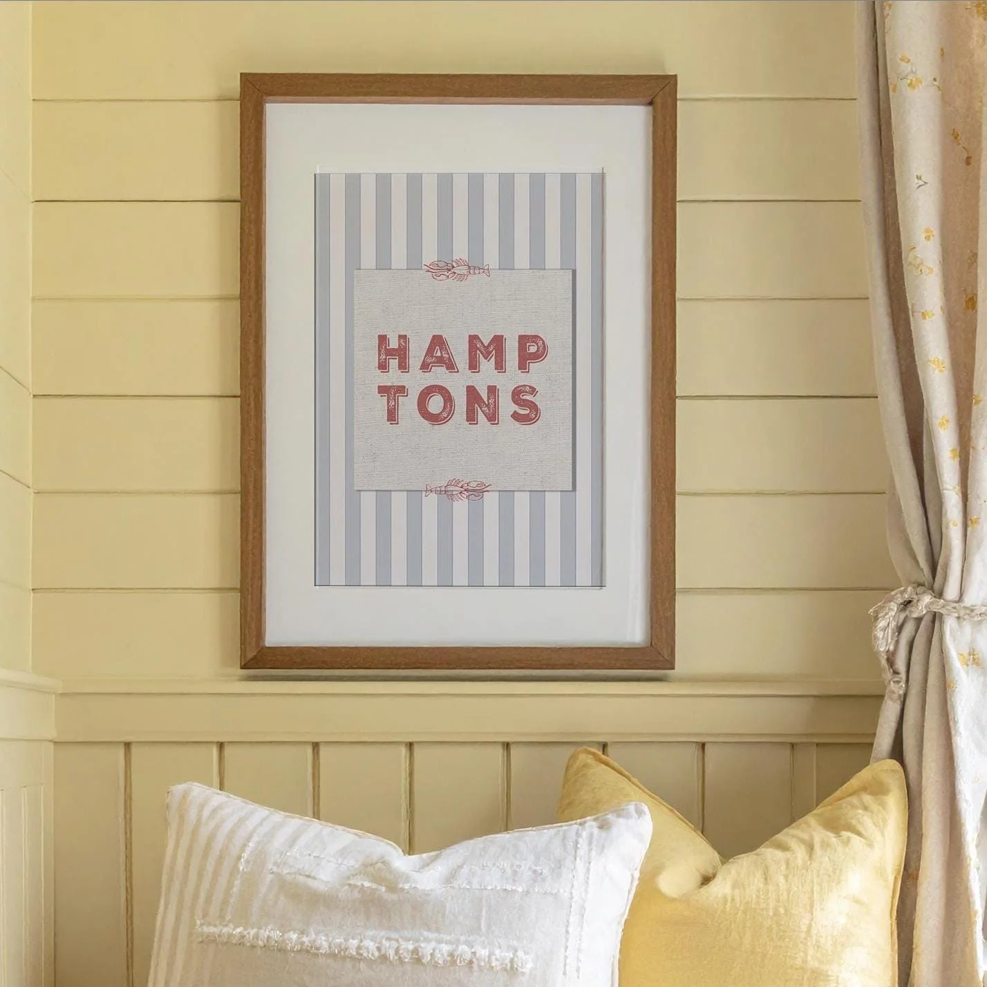 Coastal Wall Art Set of 3 Prints Whimsical Beach House Artwork - Image 6