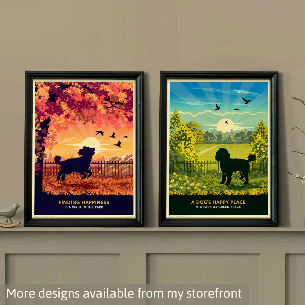 COCKAPOO 'THE GREAT OUTDOORS’ LIMITED EDITION ART PRINT - Image 13