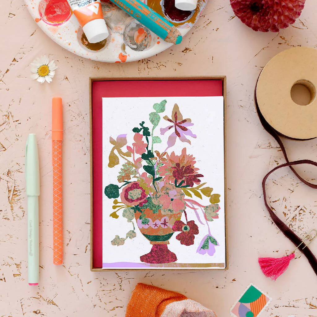 Collage Bouquet Set of 6 Cards - Image 6
