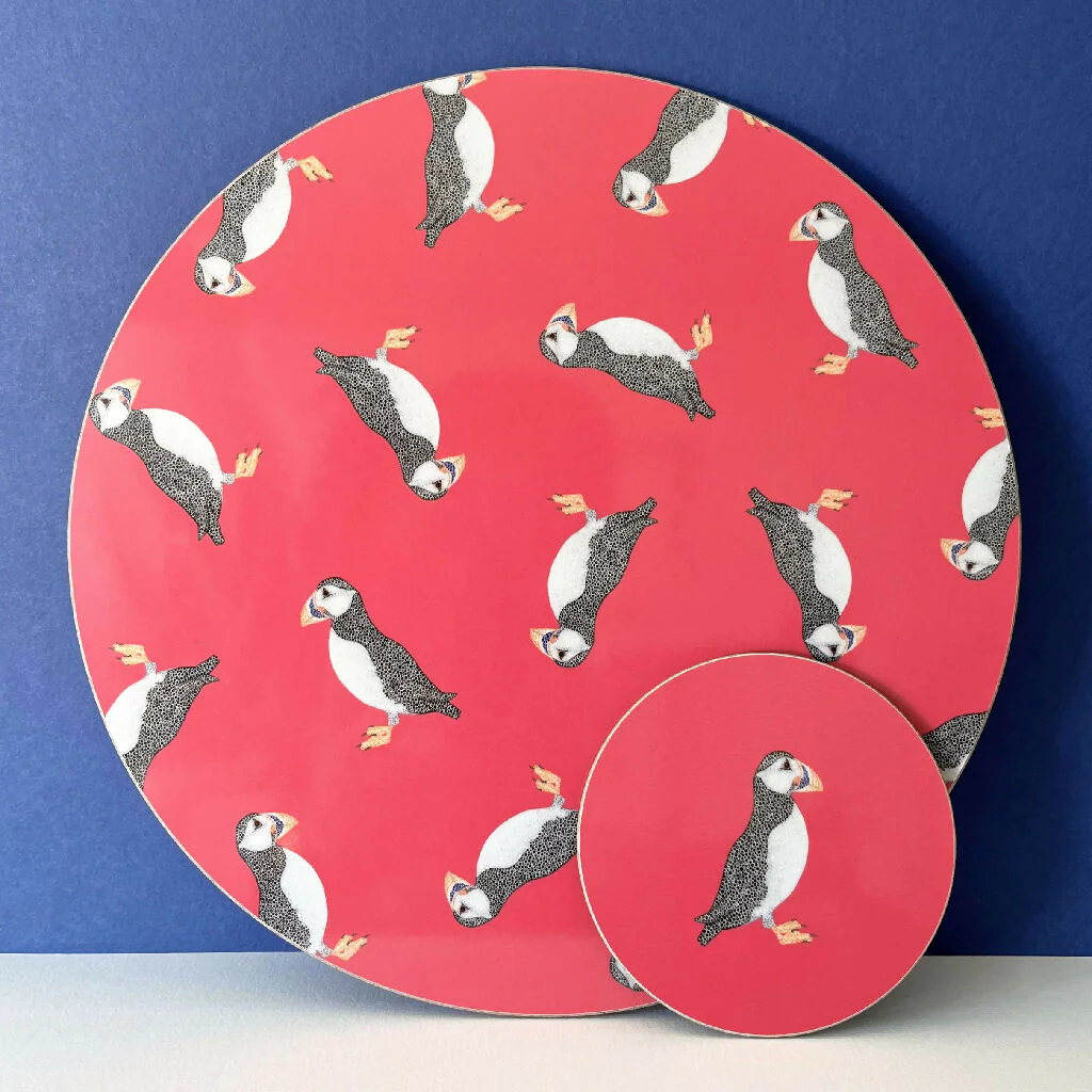 Colourful Animal Table Mats and Coasters - Image 9