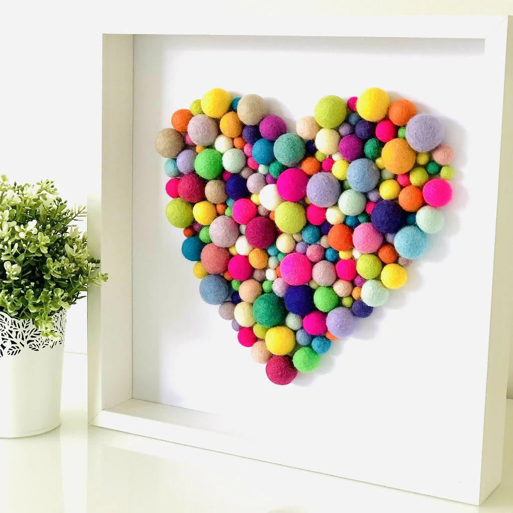 Colourful Heart - medium frame - Image 2