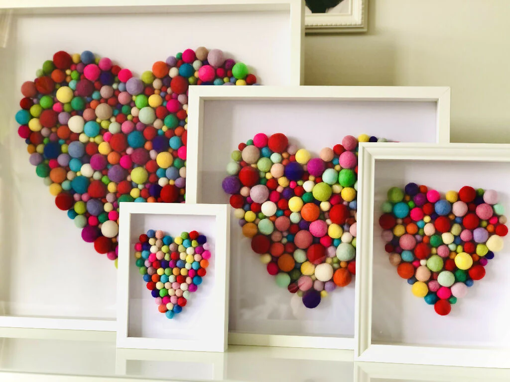 Colourful Heart - medium frame - Image 4
