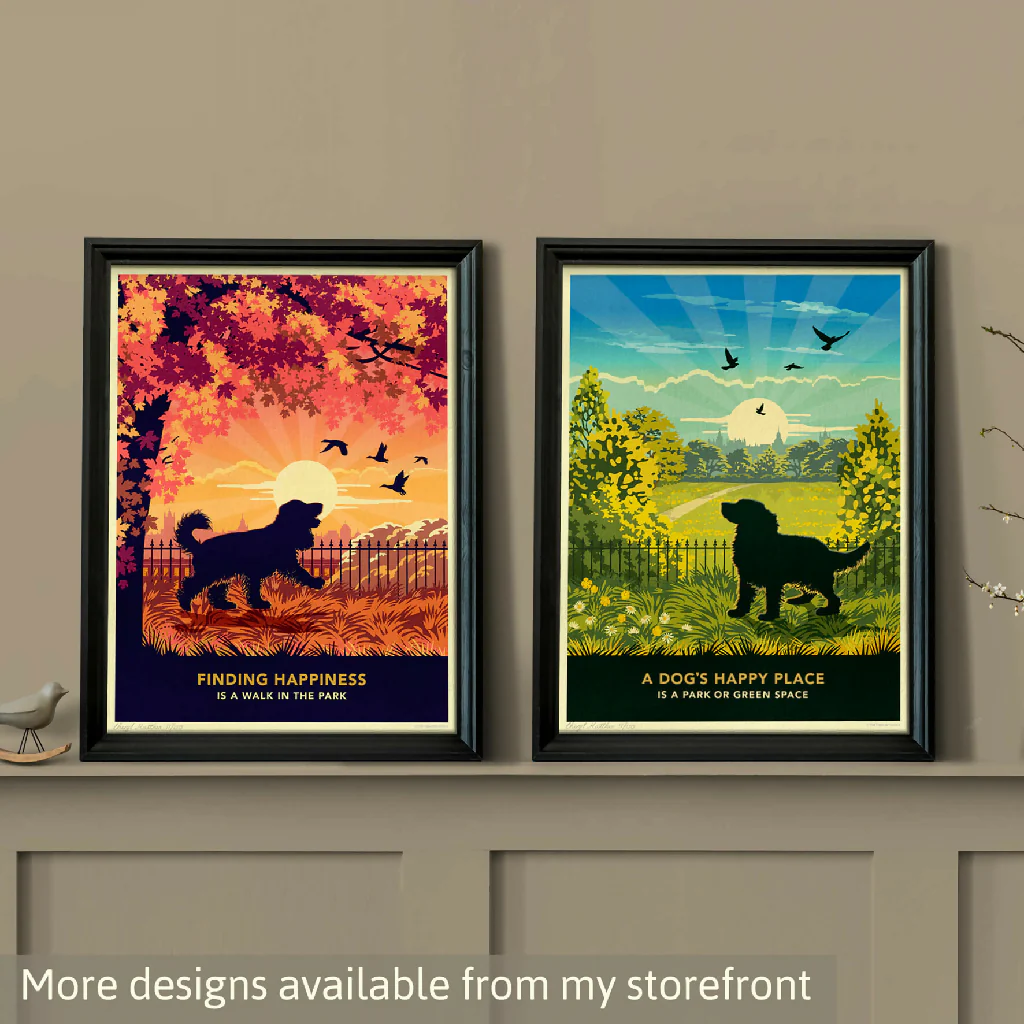 SPANIEL ‘FRESH START’ LIMITED EDITION ART PRINT - Image 13