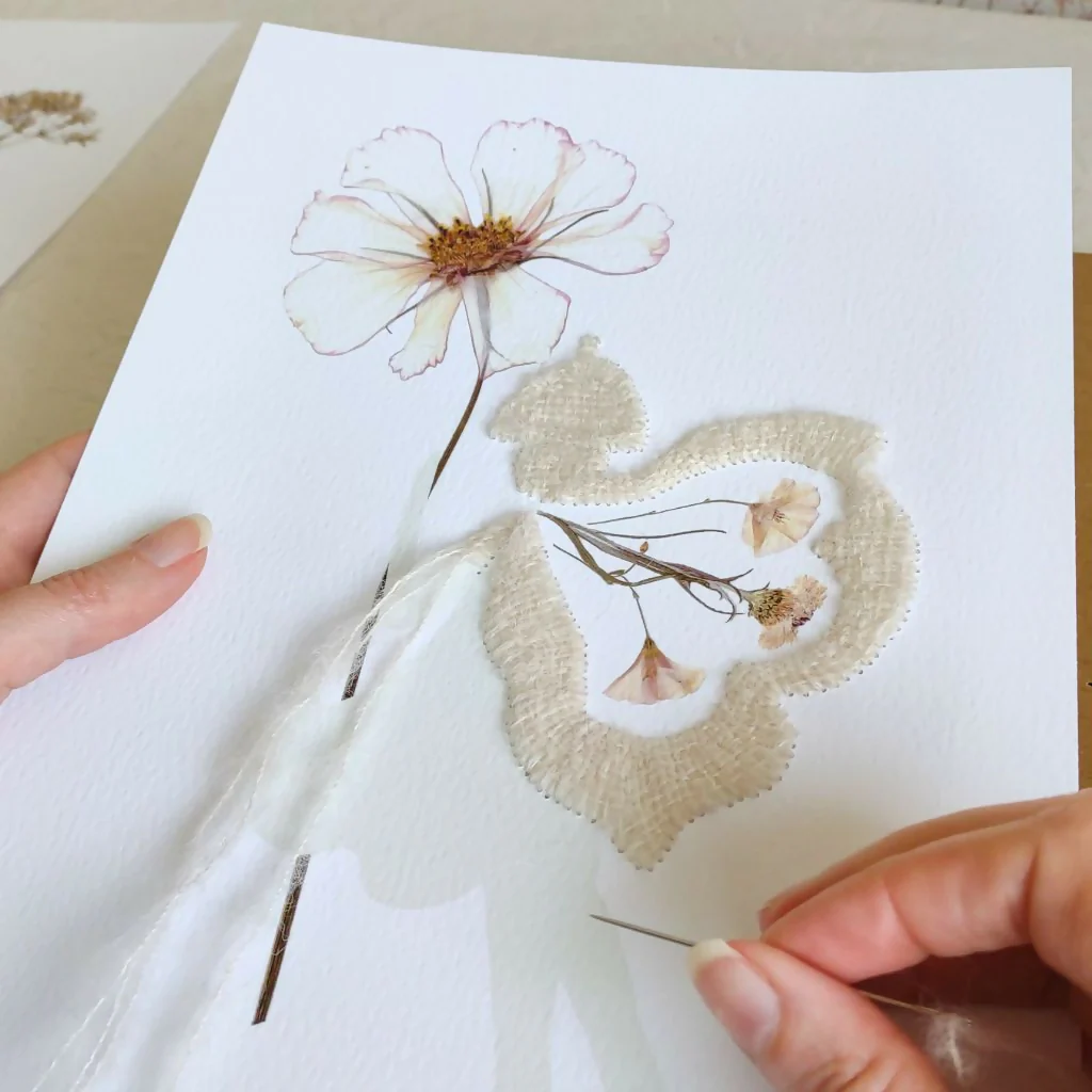 Cosima The Linen Fairy Art Print - Image 5