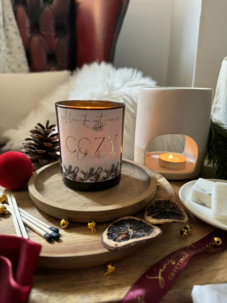 Cosy Christmas Luxury Christmas Soy Candle - Image 3