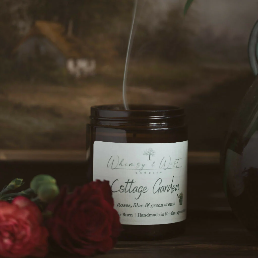 Cottage Garden Scented Soy Candle - Image 5