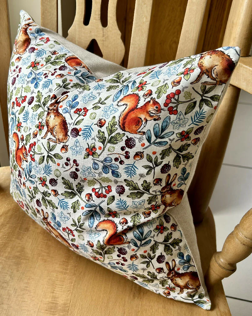 'Countryside in Autumn' Cushion - Image 2