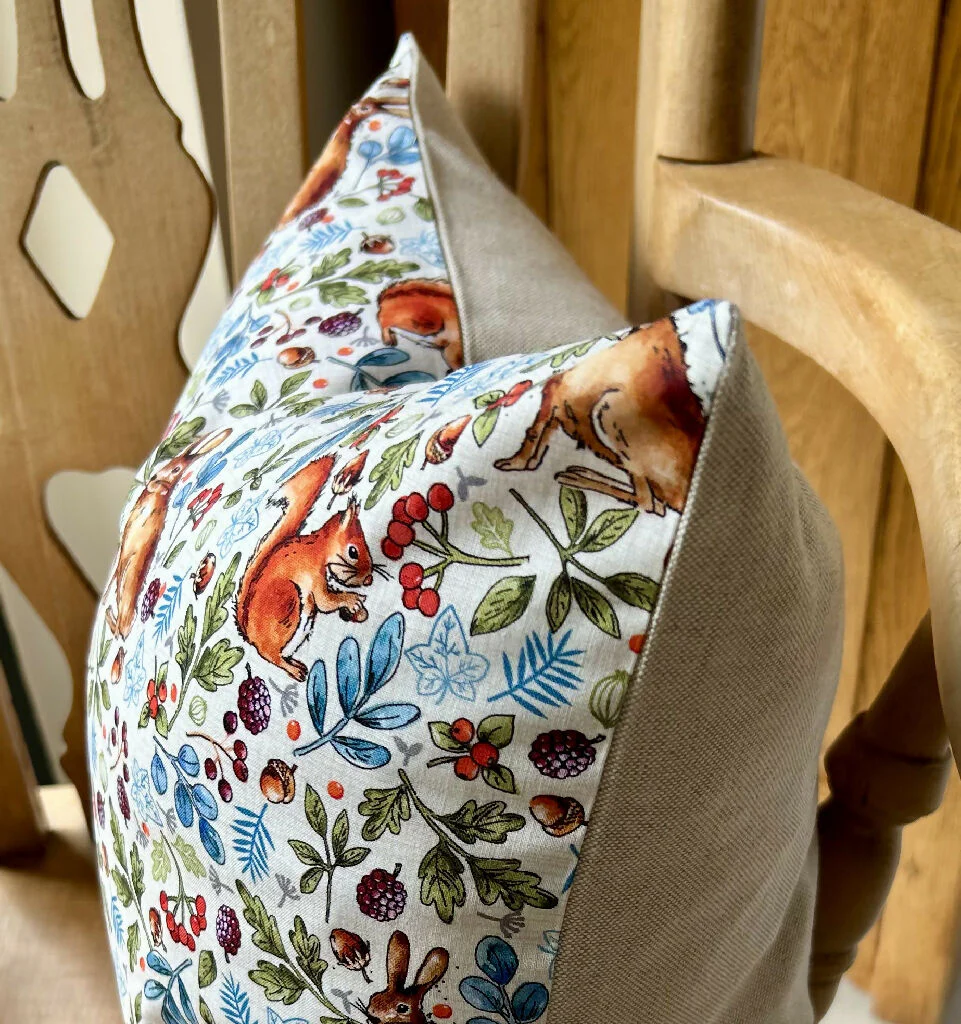 'Countryside in Autumn' Cushion - Image 5