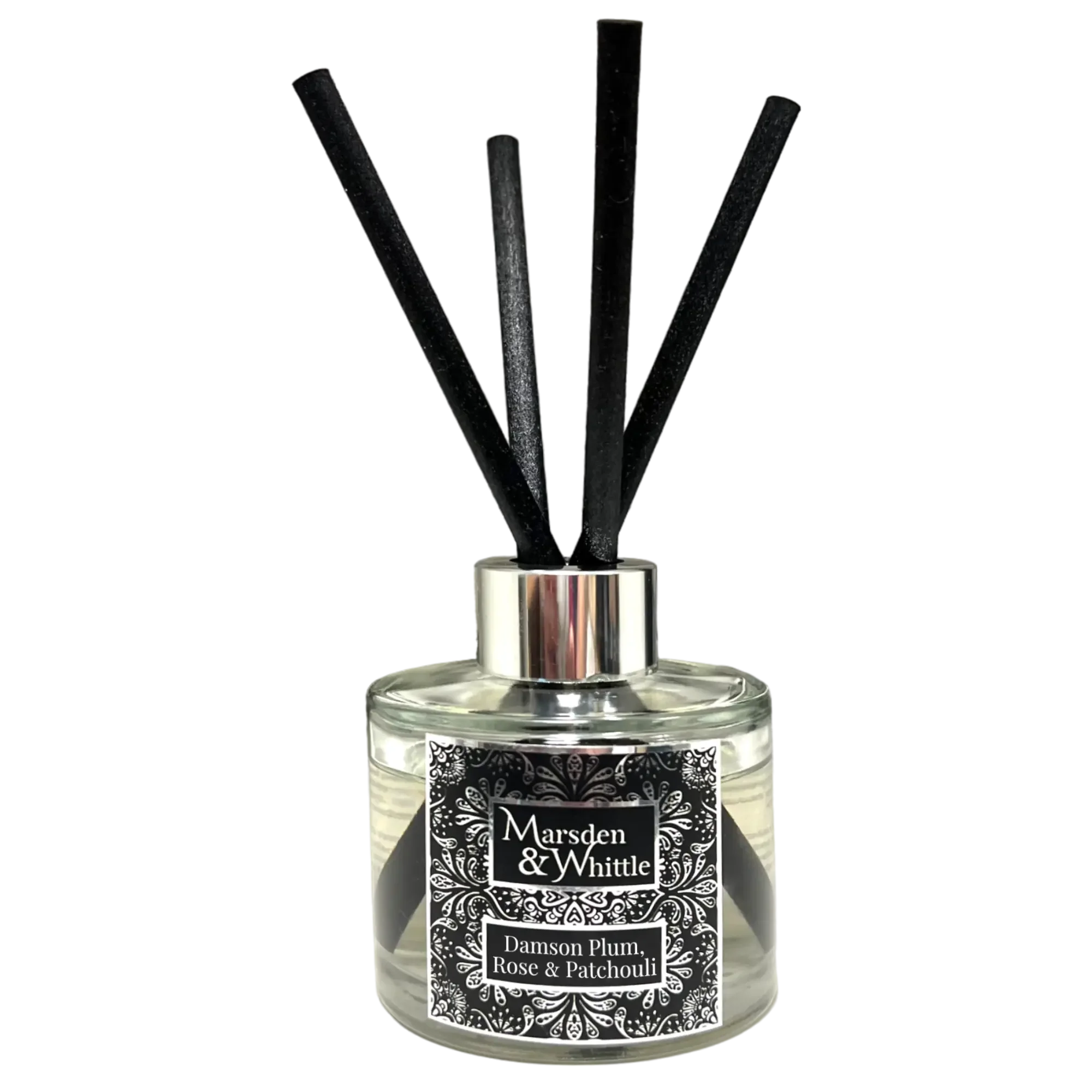 Damson Plum, Rose & Patchouli Reed Diffuser - Image 2