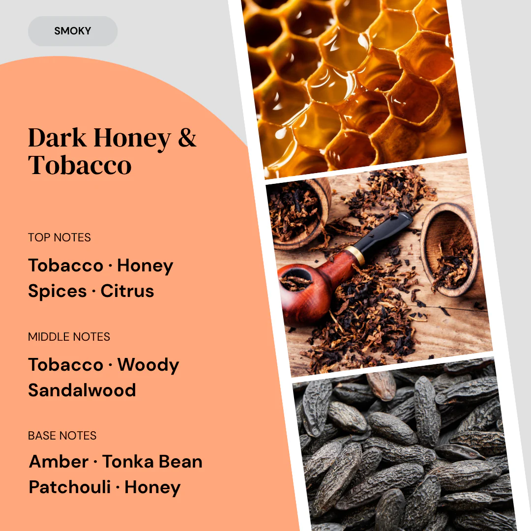 Dark Honey & Tobacco Reed Diffuser - Image 3