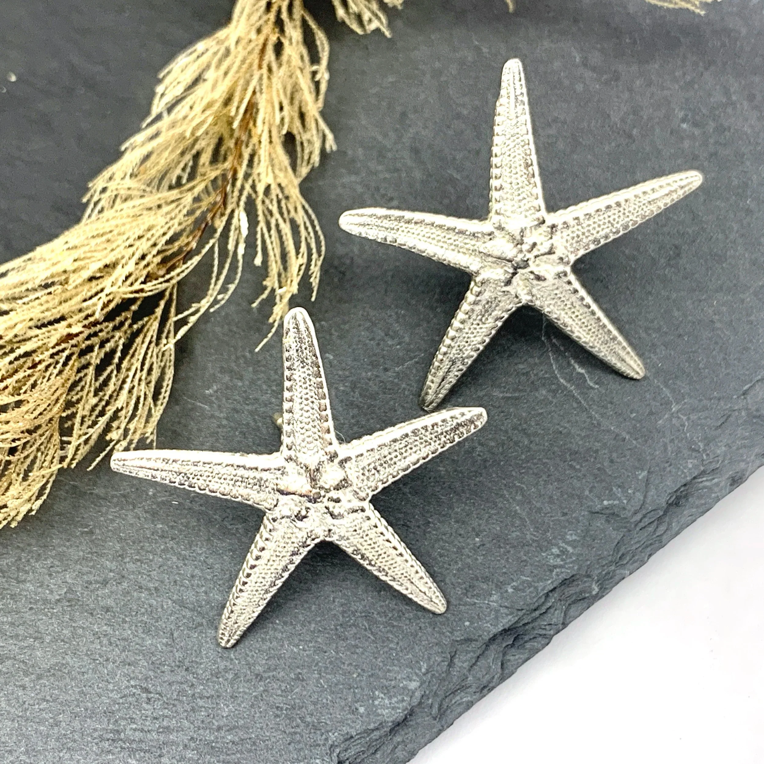 Delicate Starfish Stud Earrings - Image 7
