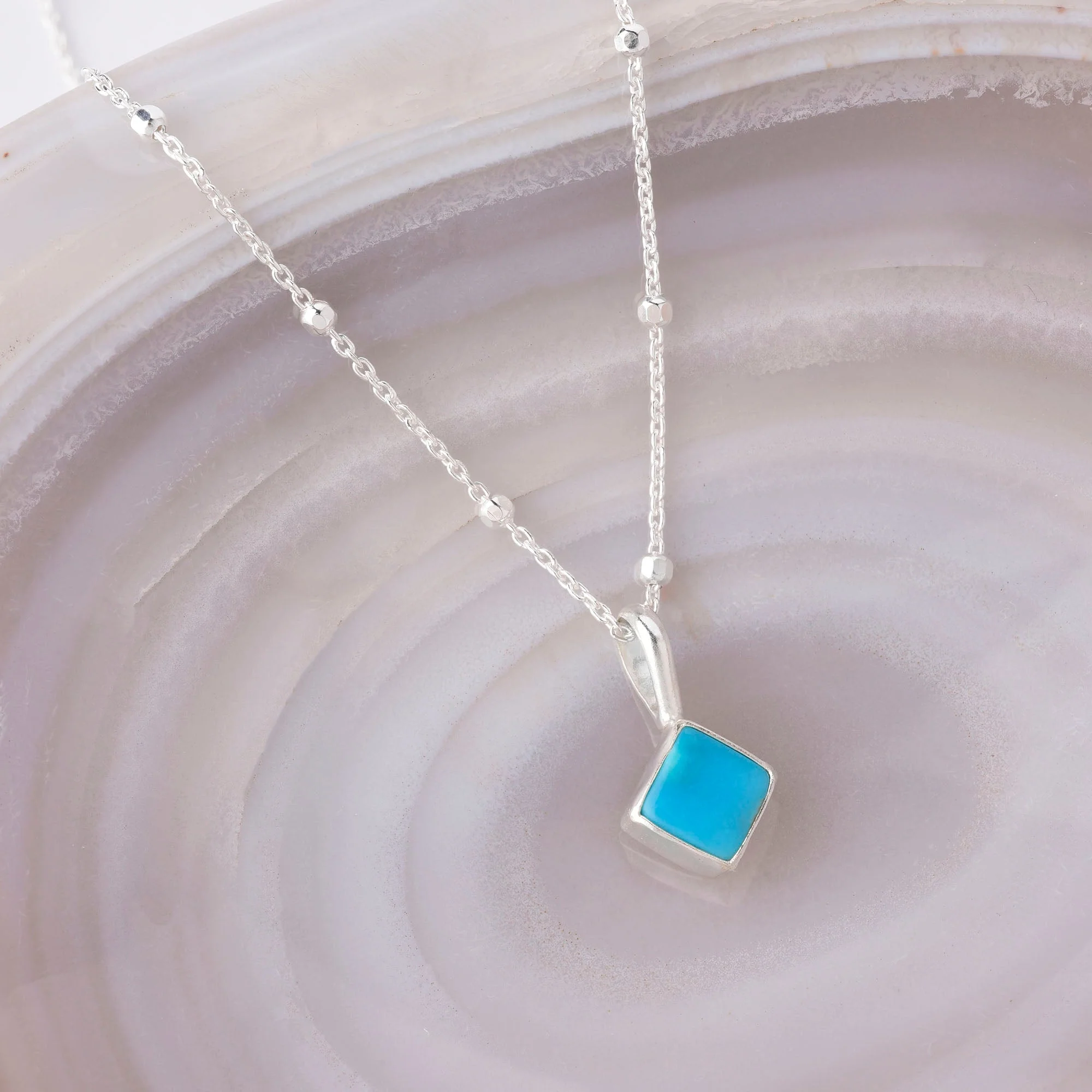 Diamond Birthstone Necklace December - Image 2