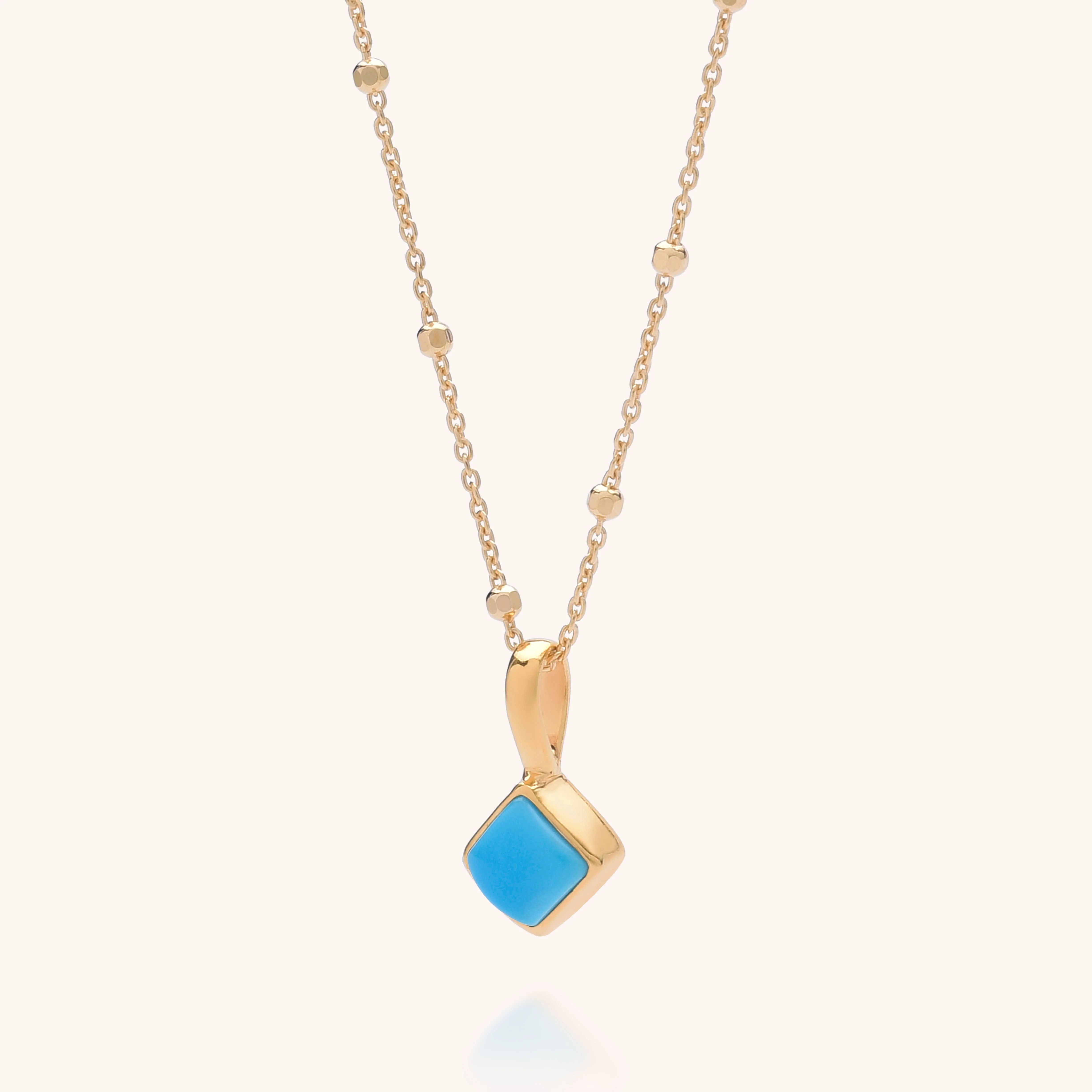 Diamond Birthstone Necklace December - Image 4