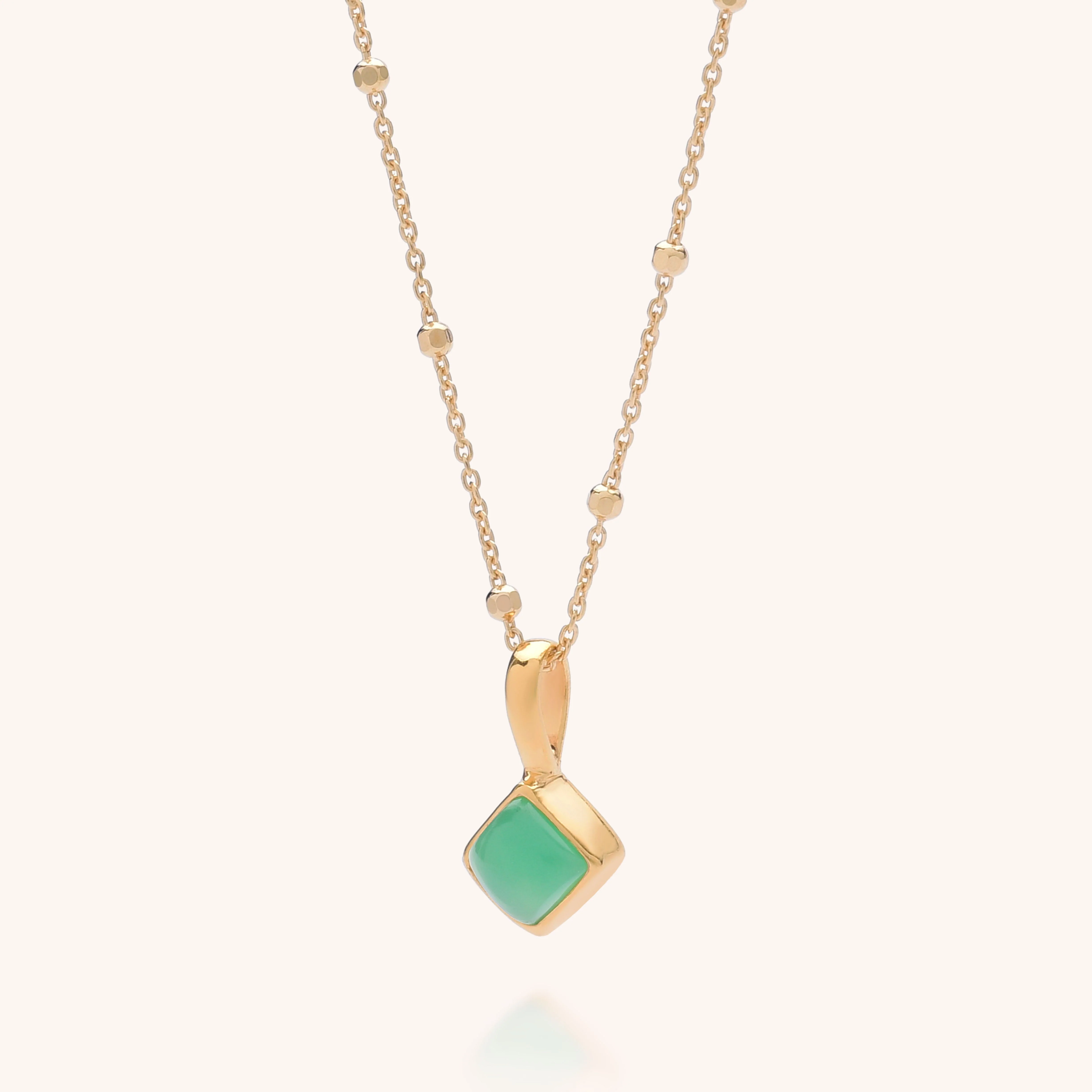 Diamond Birthstone Necklace May - Image 4