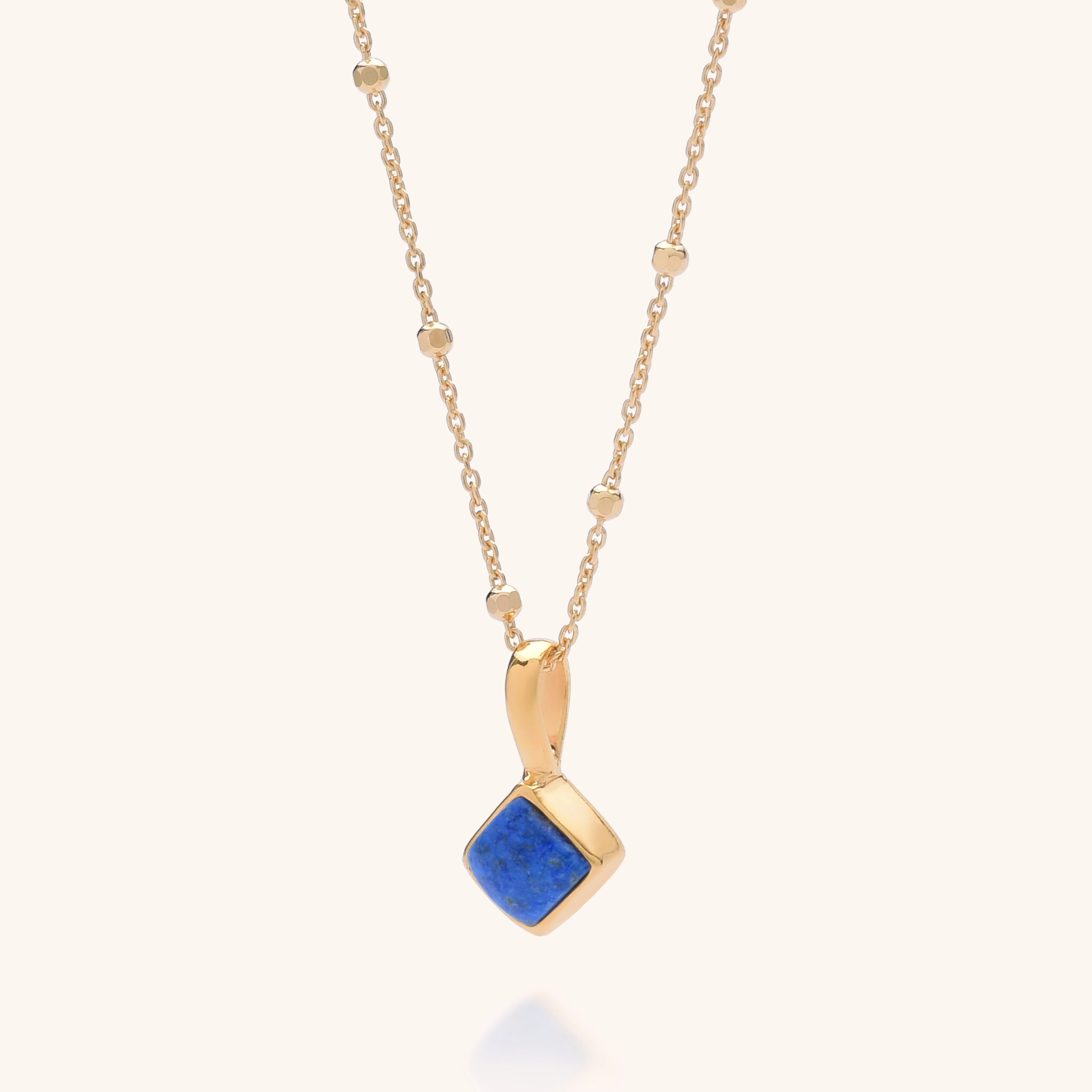 Diamond Birthstone Necklace September - Image 3