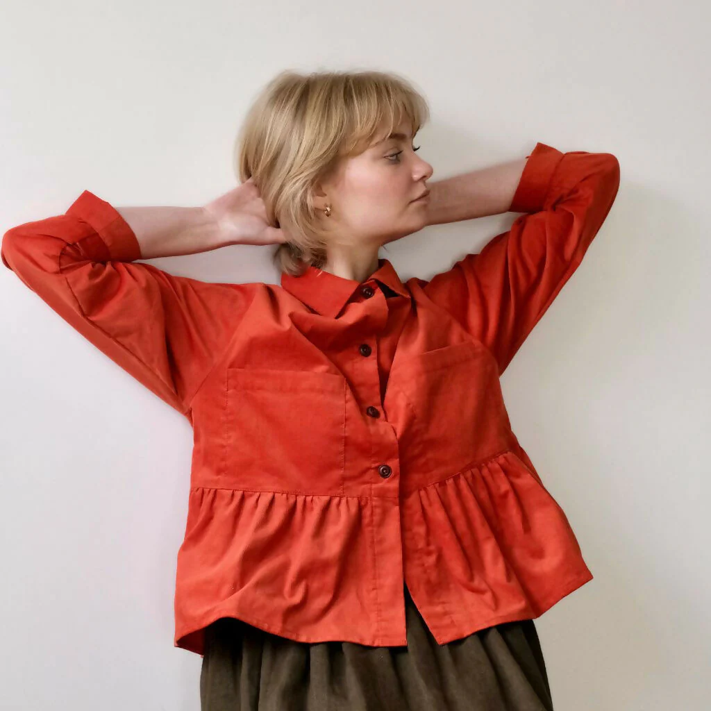 Dorothy Peplum Blouse - Image 3