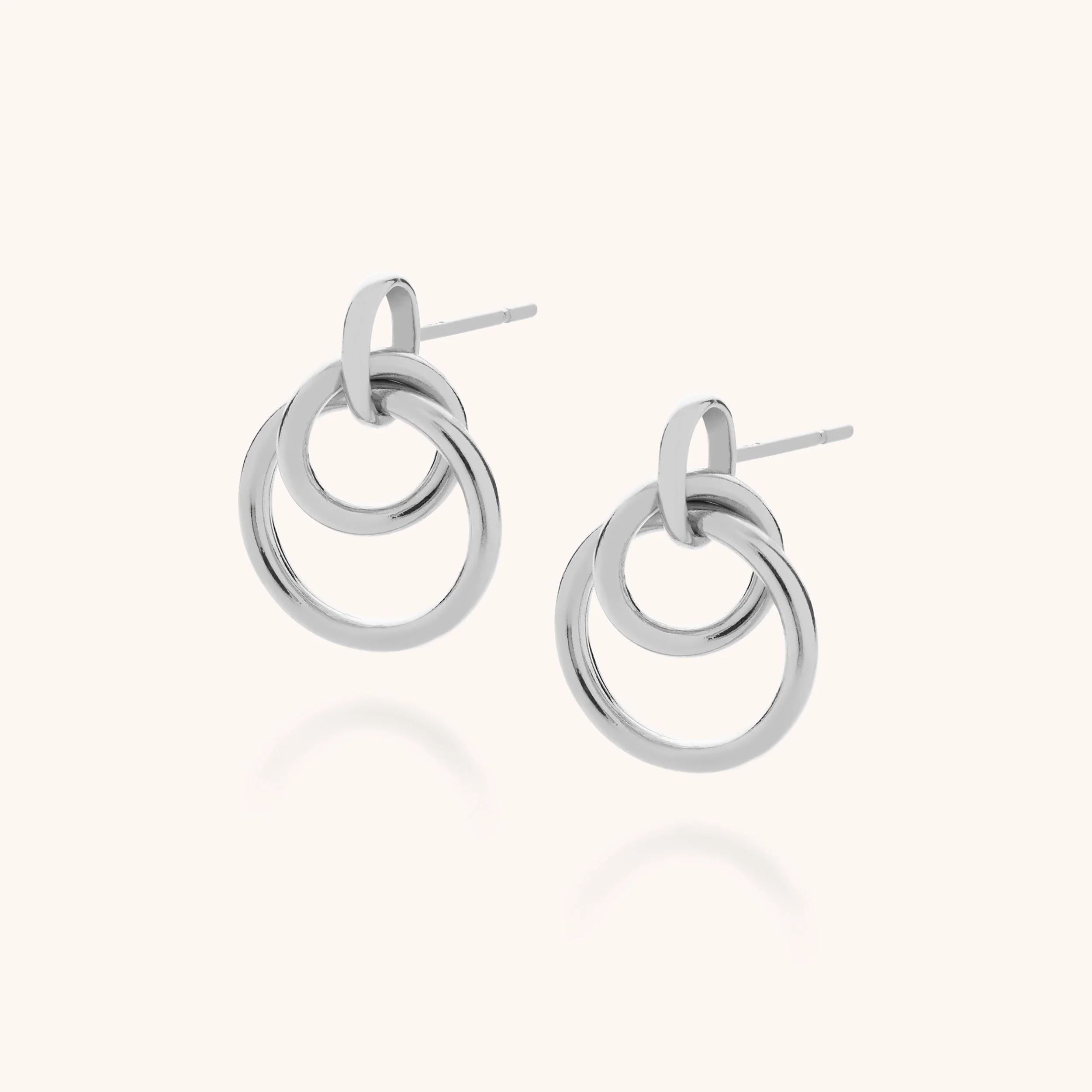 Double Hoop Ear Drop