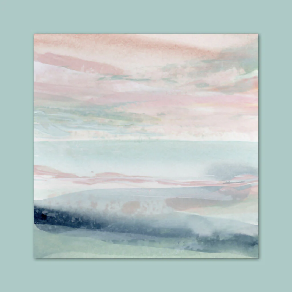 'Dreamy Mist’ Seascape Art Print