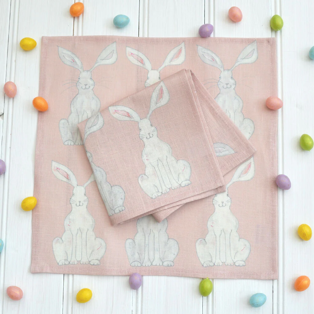 Easter Linen Napkin Crackers - Image 6