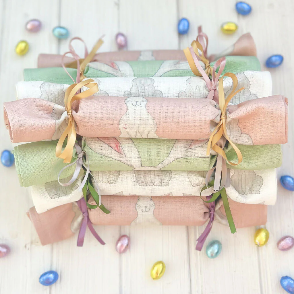 Easter Linen Napkin Crackers - Image 9
